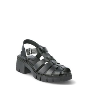 Madden NYC Women's Black Strappy Sandals size 8, 9 1/2, 10